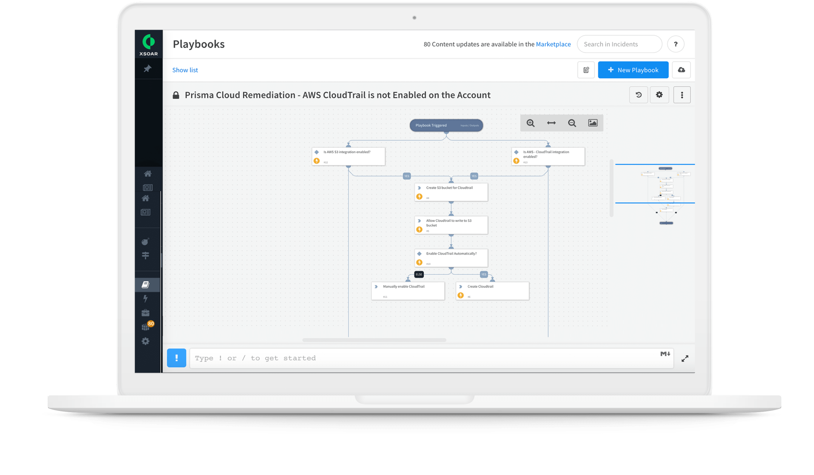 Gerenciamento de fluxo de trabalho de incidente na nuvem