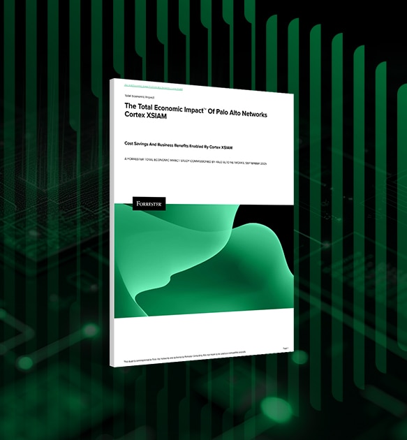 Forrester Total Economic Impact<sup>&trade;</sup> do Cortex XSIAM
