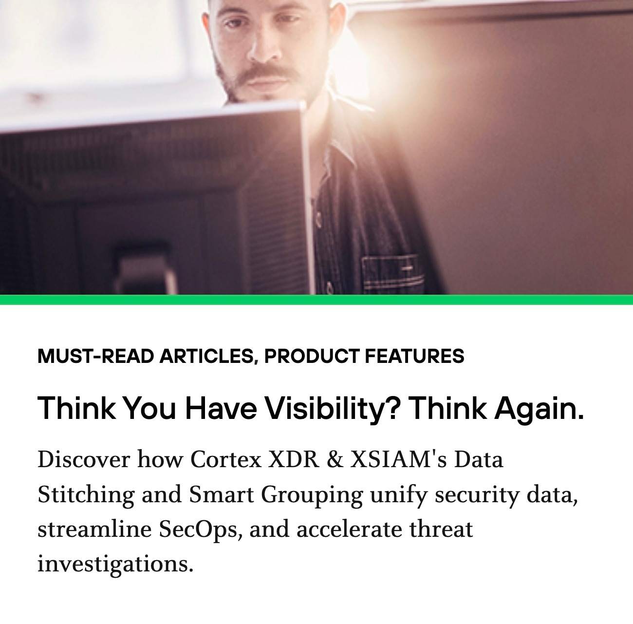 Você acha que tem visibilidade? Pense novamente.