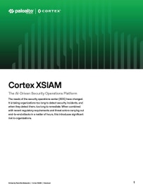 Folha de dados do Cortex XSIAM