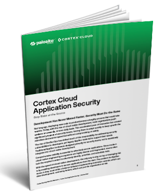 Segurança de aplicativos do Cortex Cloud