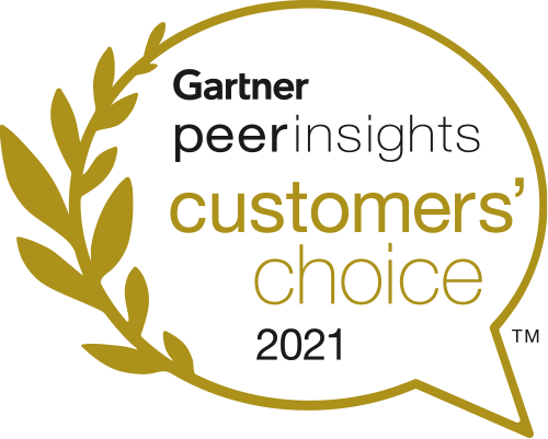 Selo Escolha dos clientes do Gartner Peer Insights