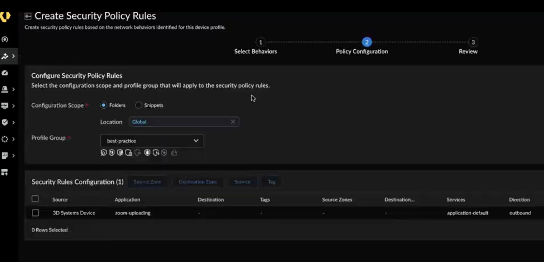 Easily segment & enforce policies