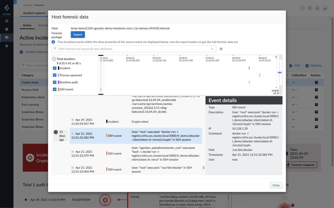  Defesa de tempo de execução