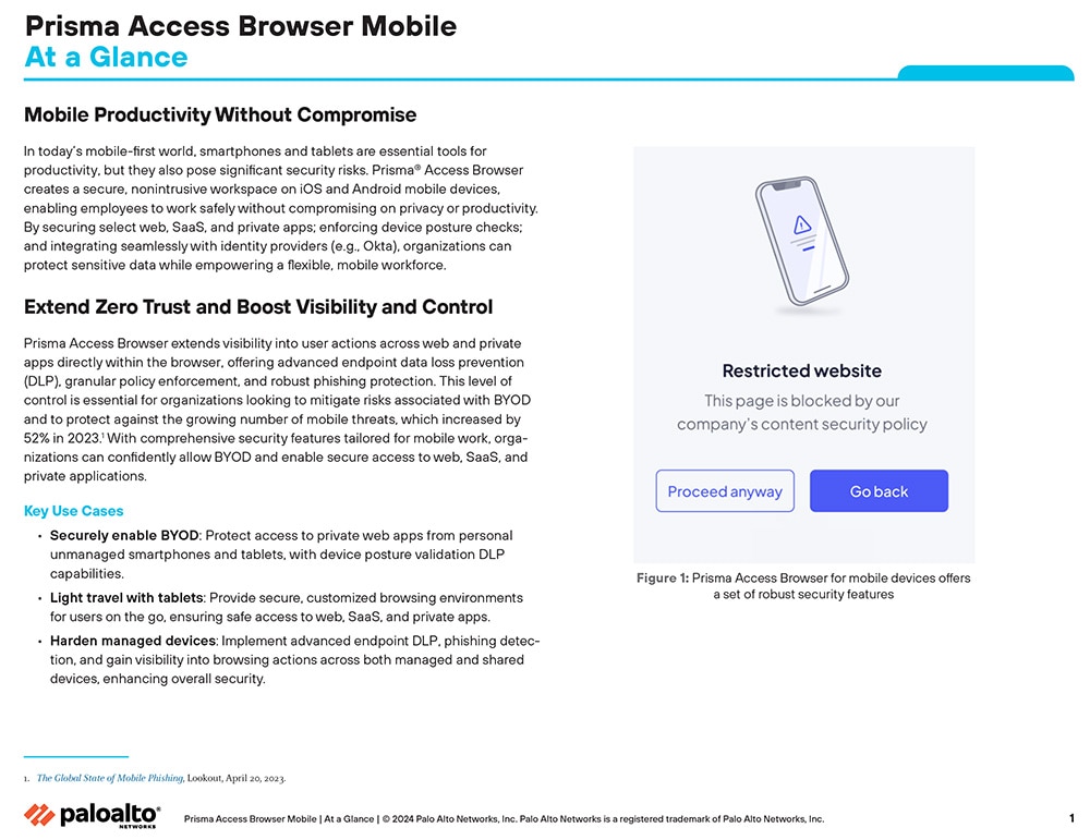 Prisma Browser Mobile