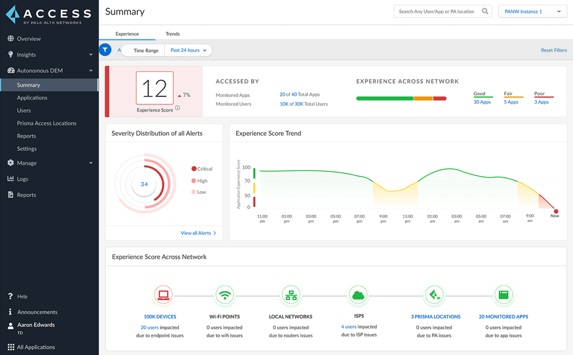 Segurança completa entregue na nuvem