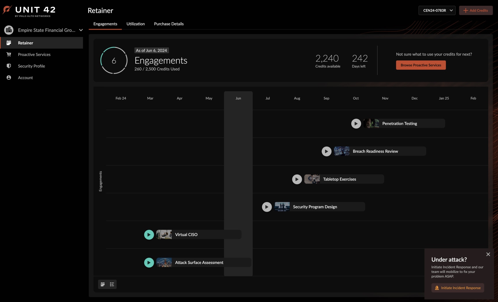 Integração e ativação rápidas