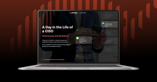 Um dia na vida do CISO com a Retenção da Unit 42